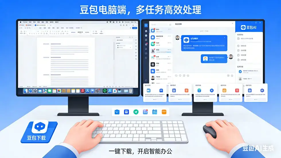 豆包电脑版下载：全能桌面 AI 助手，办公学习创作一键开挂